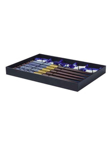Chopstick Blue Fish Chopsticks with Rest 10pc Gift Boxed Assorted