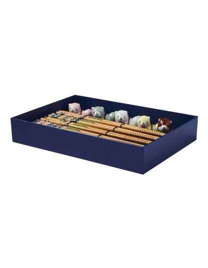 Chopstick Shiba Dog Chopsticks with Rest 10pc Gift Boxed Assorted