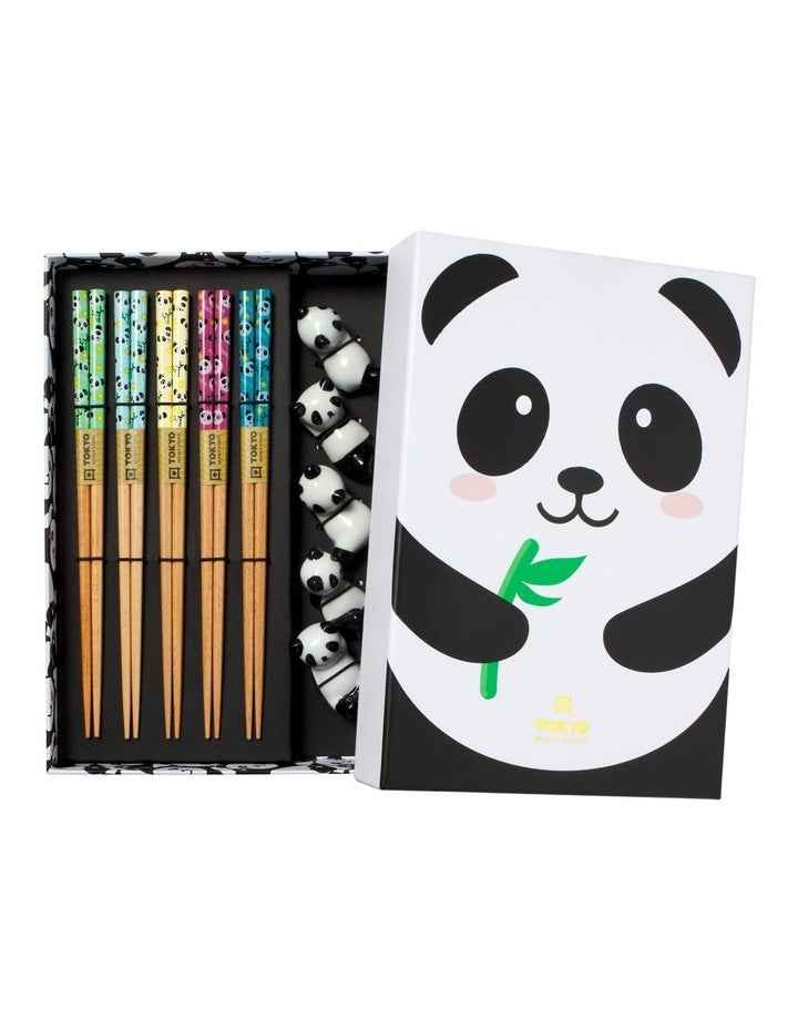 Chopstick Panda Chopsticks with Rest 10pc Gift Boxed Assorted