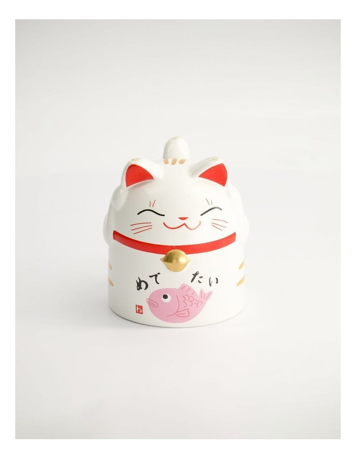 Mug Mountain Mug 380ML Lucky Cat Pink Gift Boxed