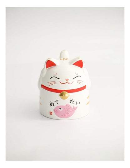 Mug Mountain Mug 380ML Lucky Cat Pink Gift Boxed