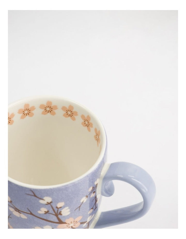 Mug Mountain Mug 380ML Fujisakura Grey Gift Boxed