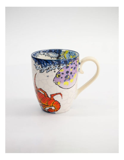 Mug Mountain Mug 380ML Seafood Cream Gift Boxed