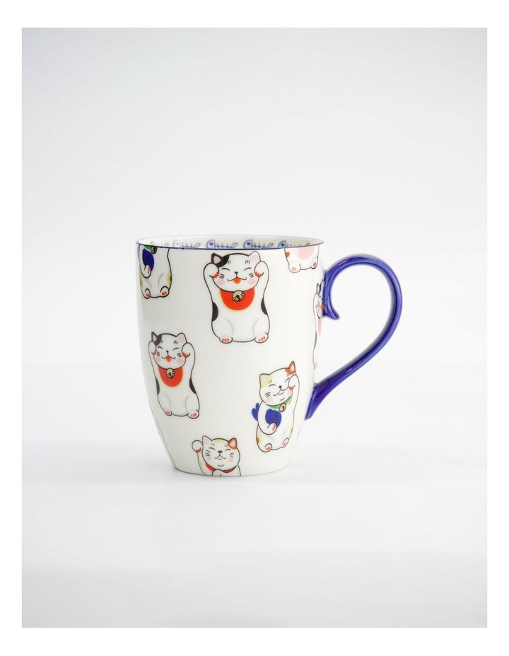 Mug Mountain Mug 380ML White Classic Cat Gift Boxed