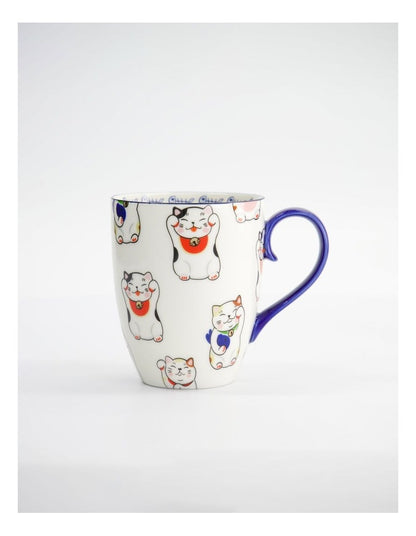 Mug Mountain Mug 380ML White Classic Cat Gift Boxed