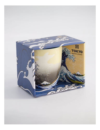 Mug Mountain Mug 380ML Hokusai Blue Gift Boxed