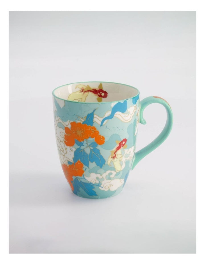 Mug Mountain Mug 380ML Goldfish Mix Gift Boxed