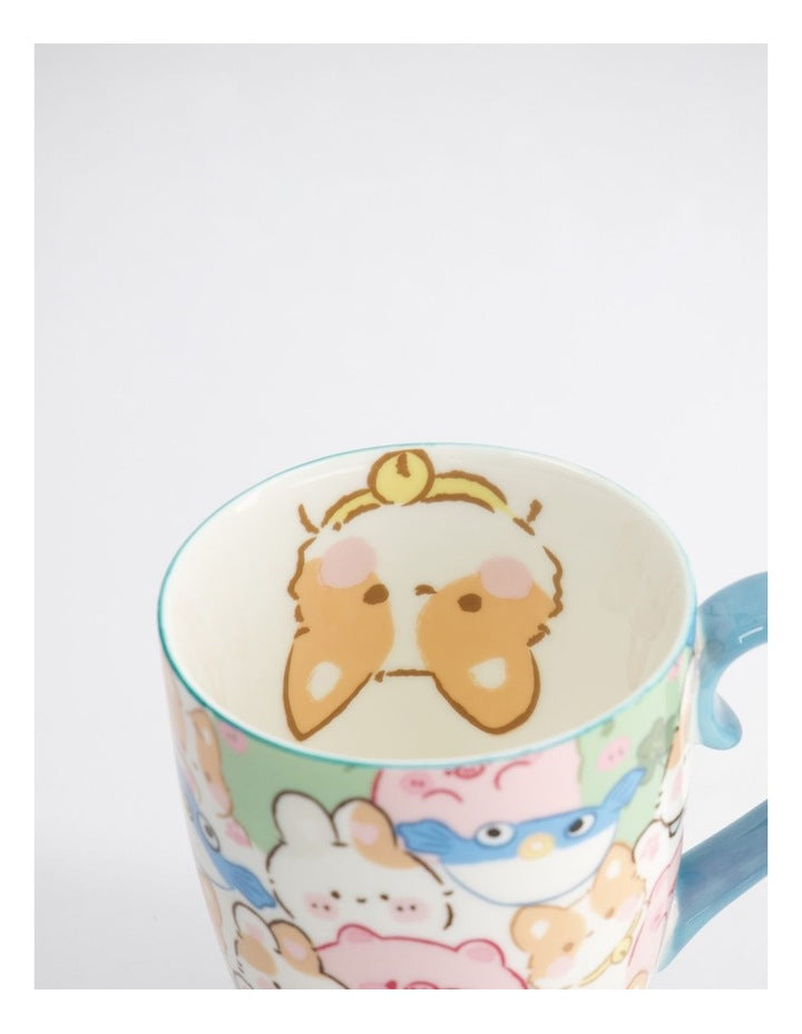 Mug Mountain Mug 380ML Animals Gift Boxed