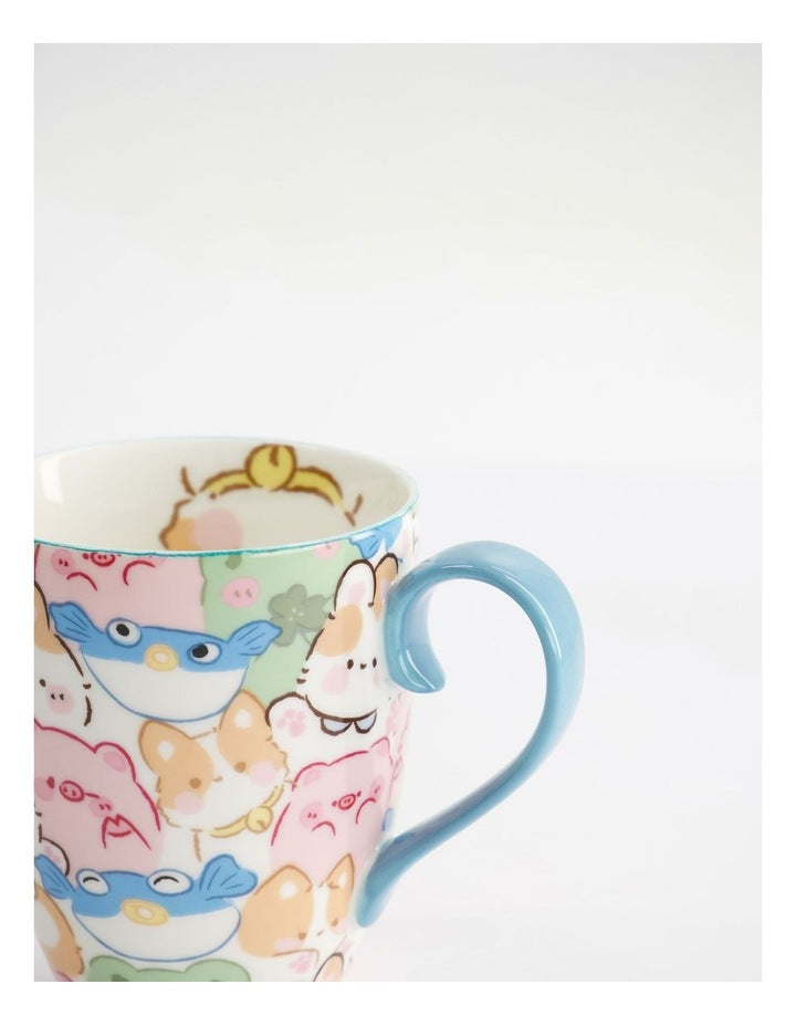 Mug Mountain Mug 380ML Animals Gift Boxed