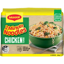 Maggi 2 Minute Chicken Flavour Instant Noodles 5 Pack