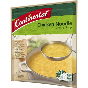 Continental Classics Simmer Soup Chicken Noodle 45g