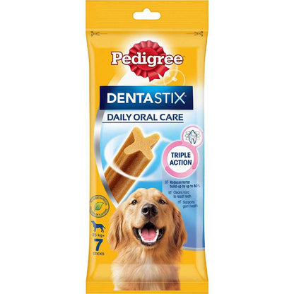 Pedigree DentaStix Large Dental Dog Treats Daily Oral Care Chews 7 pack