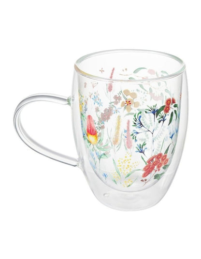 Blend Honey Wattle Double Wall Cup 350ML Set of 2 Gift Boxed