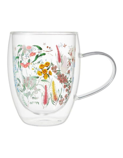 Blend Honey Wattle Double Wall Cup 350ML Set of 2 Gift Boxed