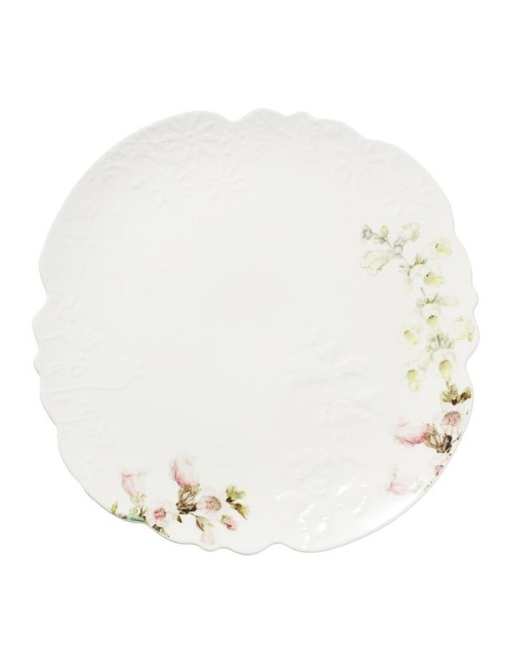 Royal Botanic Gardens Foxglove Scallop Platter 32cm Gift Boxed