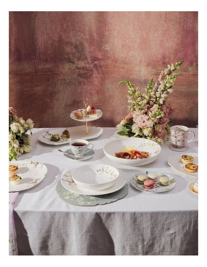 Royal Botanic Gardens Foxglove 2 Tiered Entertaining Set Gift Boxed