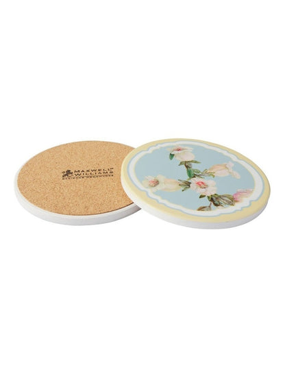 Royal Botanic Gardens Foxglove Ceramic Coaster 10cm Set of 4 Gift Boxed