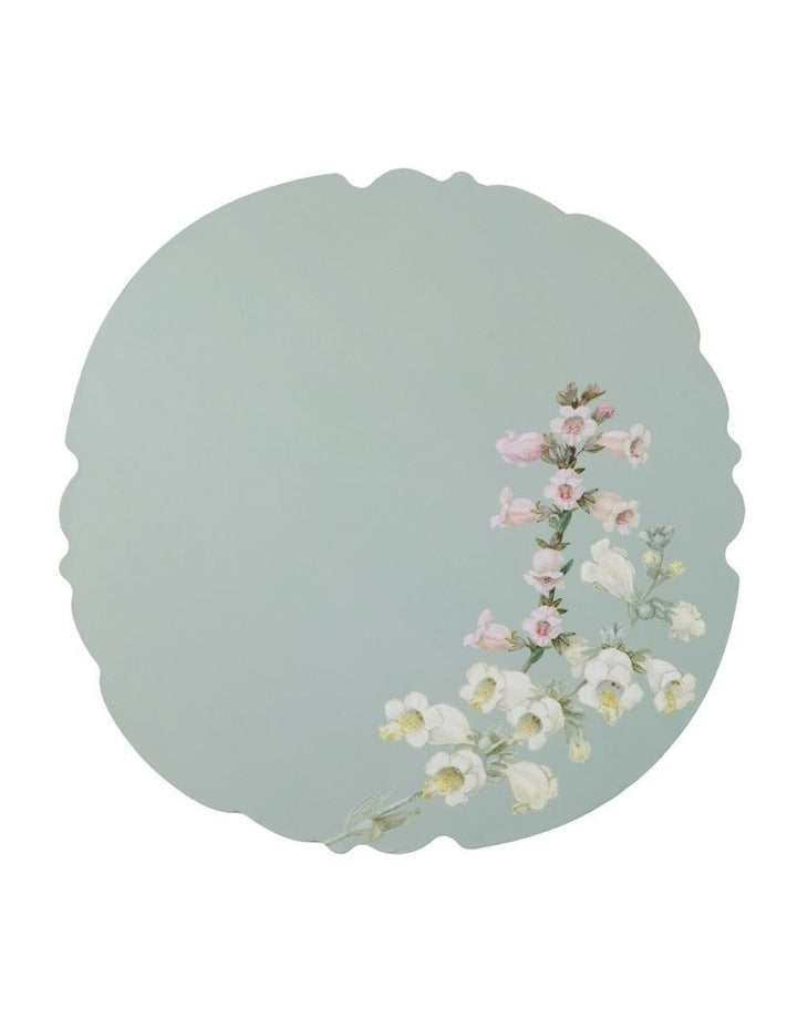Royal Botanic Gardens Foxglove Cork Back Placemat 32cm Set of 4 Gift Boxed