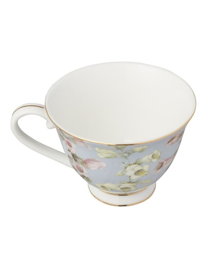 Royal Botanic Gardens Foxglove Footed Cup & Saucer 200ML Gift Boxed