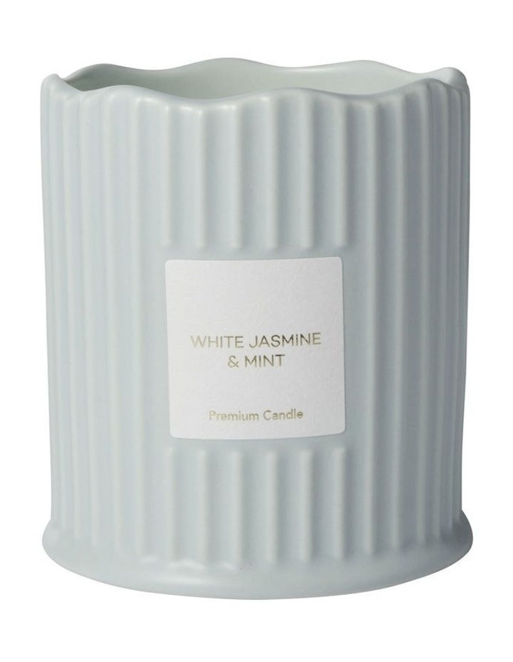 Royal Botanic Gardens Foxglove Fragrance Candle 230g White Jasmine & Mint GB