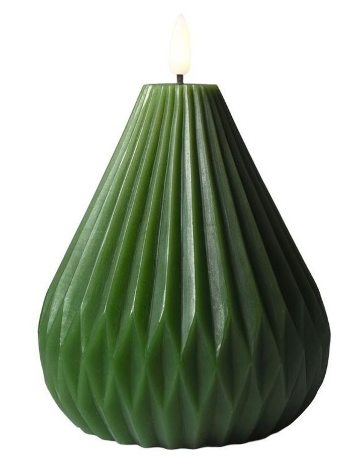 Let's Get Lit Christmas Candle Pear 12x14cm Pine Gift Boxed