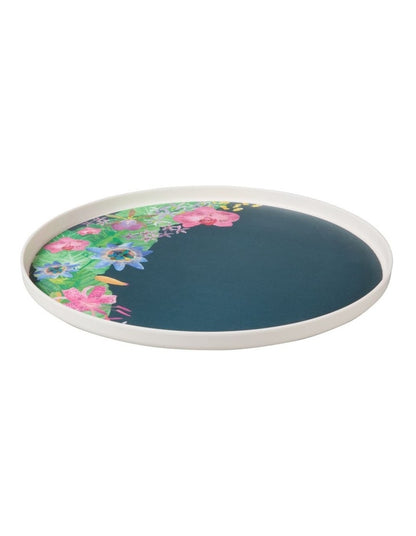 Tropical Twilight Melamine Plate 25.5x2cm Set of 4