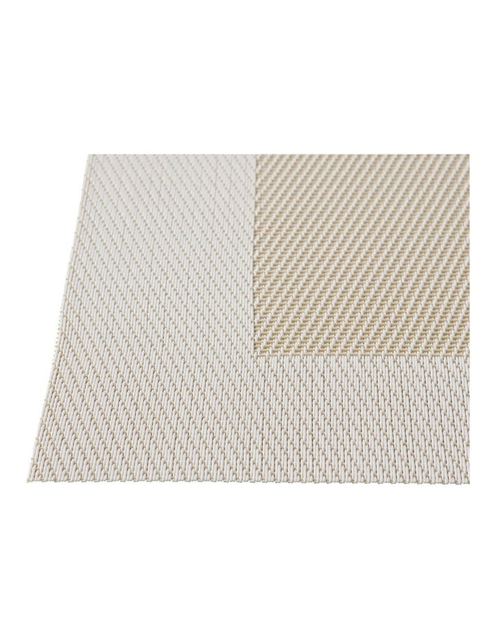 Table Accents Wide Border Placemat 43x30cm Cream
