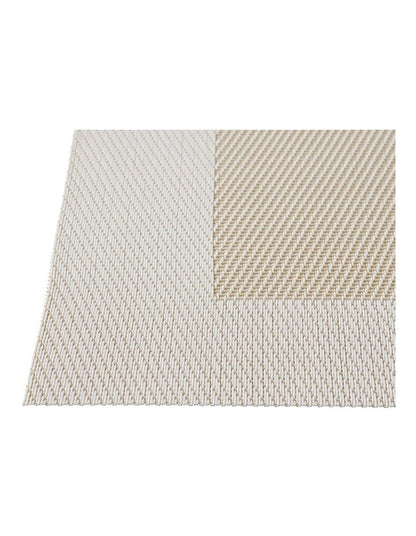 Table Accents Wide Border Placemat 43x30cm Cream