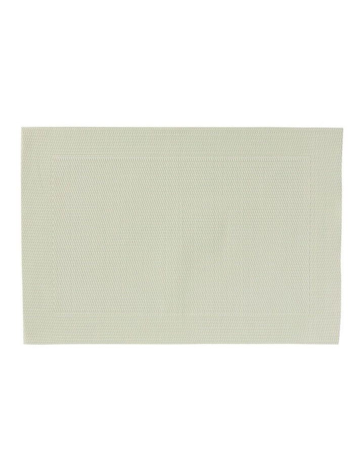 Table Accents Wide Border Placemat 43x30cm Sage