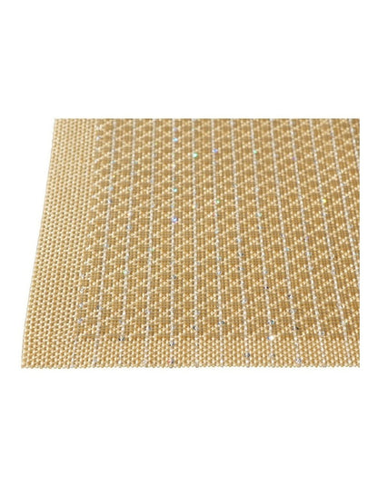 Maxwell & Williams Table Accents Sequin Placemat 43x30cm Gold