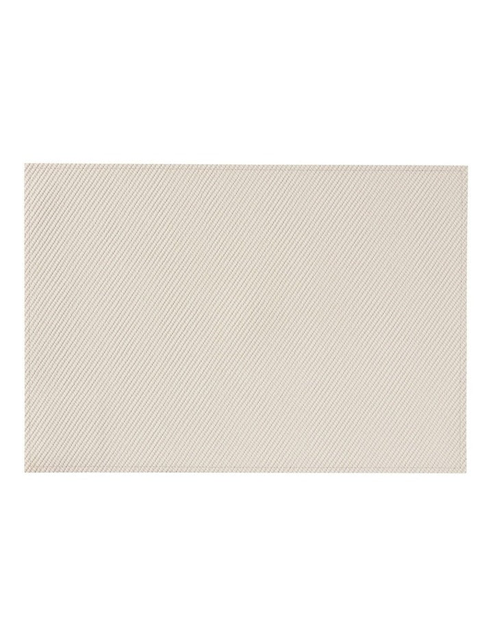 Table Accents Textured Placemat 43x30cm Stone