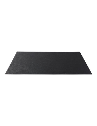 Table Accents Leather Look Placemat 43x30cm Black