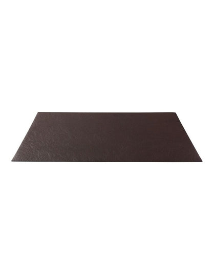 Table Accents Leather Look Placemat 43x30cm Chocolate