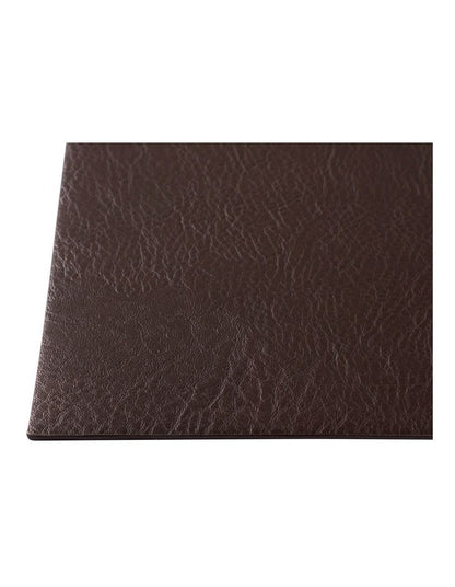 Table Accents Leather Look Placemat 43x30cm Chocolate