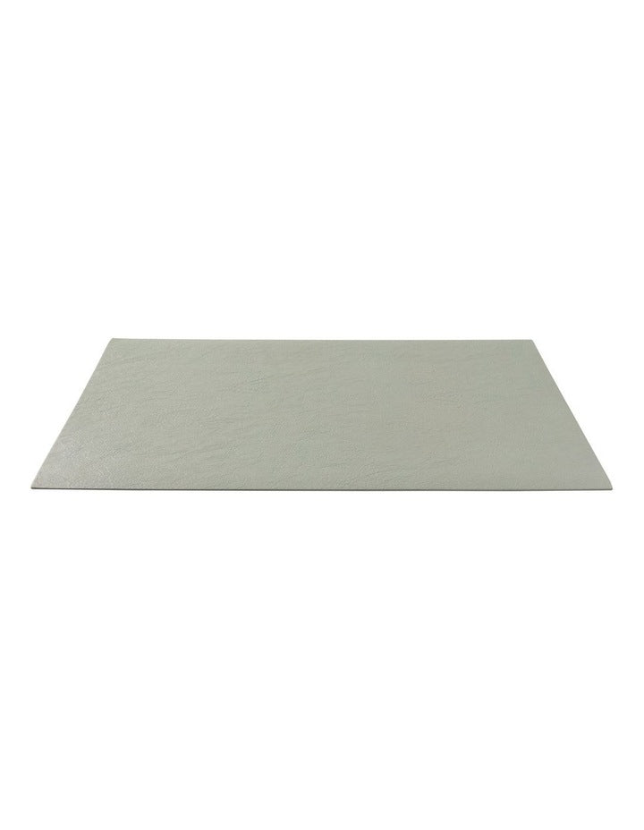 Table Accents Leather Look Placemat 43x30cm Sage