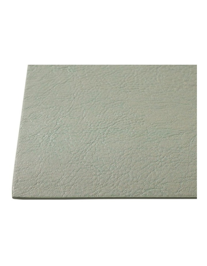 Table Accents Leather Look Placemat 43x30cm Sage