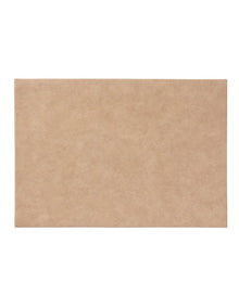 Table Accents Leather Look Placemat 43x30cm Beige