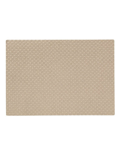 Table Accents Woven Look Placemat 43x30cm Stone
