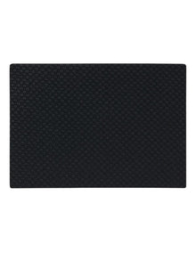 Table Accents Woven Look Placemat 43x30cm Black