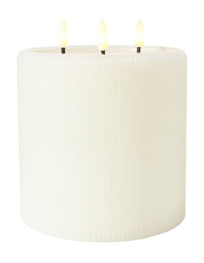 Let's Get Lit Candle 3 Wick 15x15cm Natural Gift Boxed