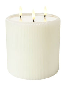 Let's Get Lit Candle 3 Wick 15x15cm Natural Gift Boxed