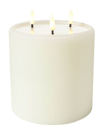 Let's Get Lit Candle 3 Wick 15x15cm Natural Gift Boxed
