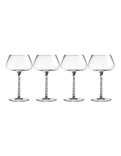Eterna Coupe Glass 380ML Set of 4 Gift Boxed
