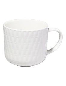 White Basics Mug 380ML Weave