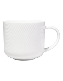 White Basics Mug 380ML Swirl
