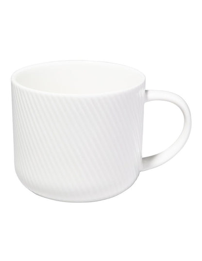 White Basics Mug 380ML Swirl
