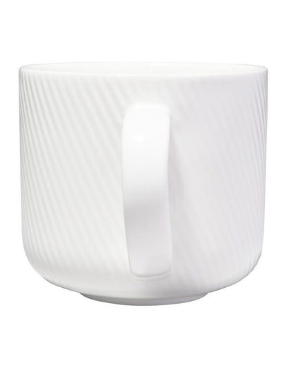 White Basics Mug 380ML Swirl