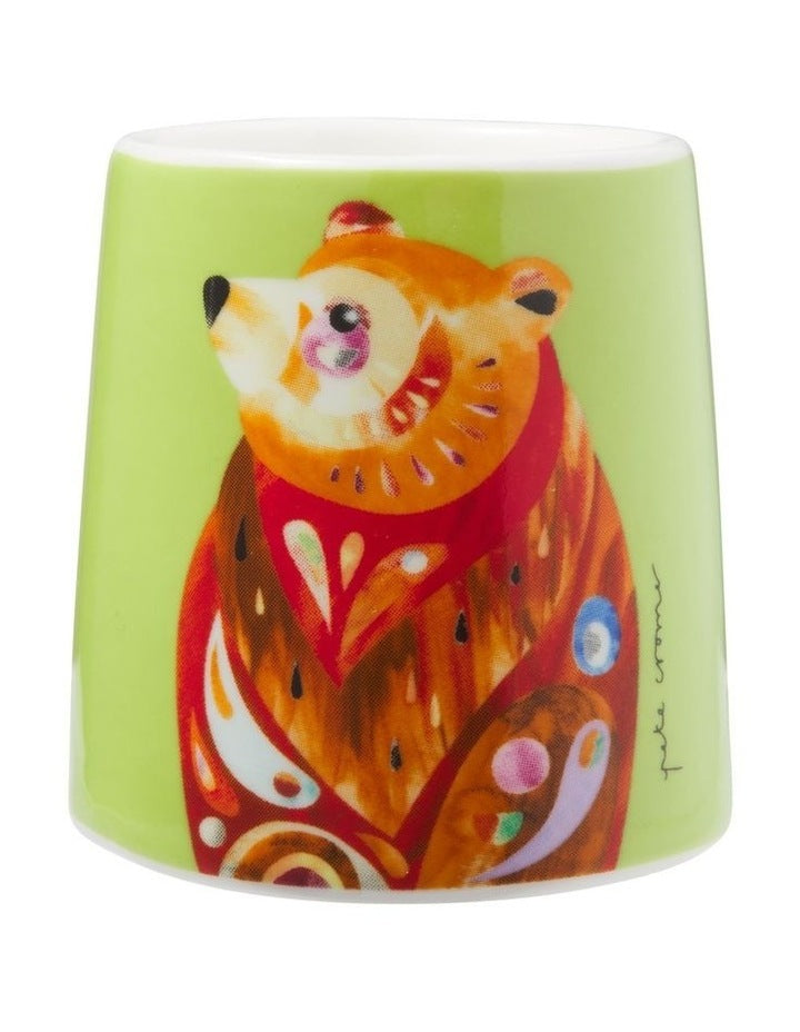 Pete Cromer Woodland Creatures Egg Cup Brown Bear