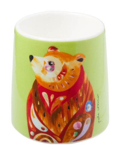 Pete Cromer Woodland Creatures Egg Cup Brown Bear