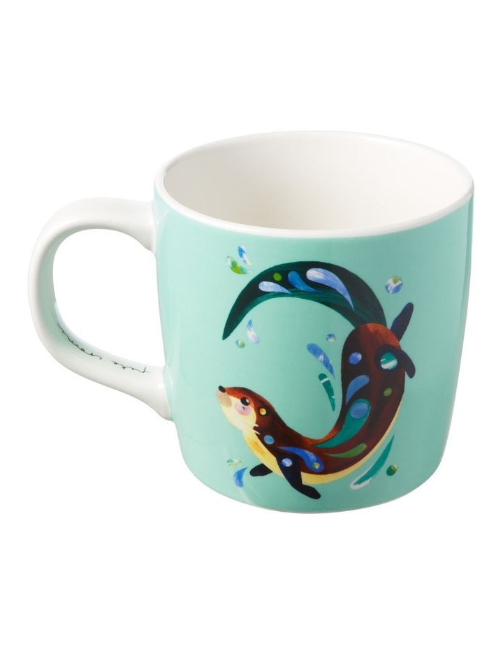 Pete Cromer Woodland Creatures Mug 375ML Otter Gift Boxed